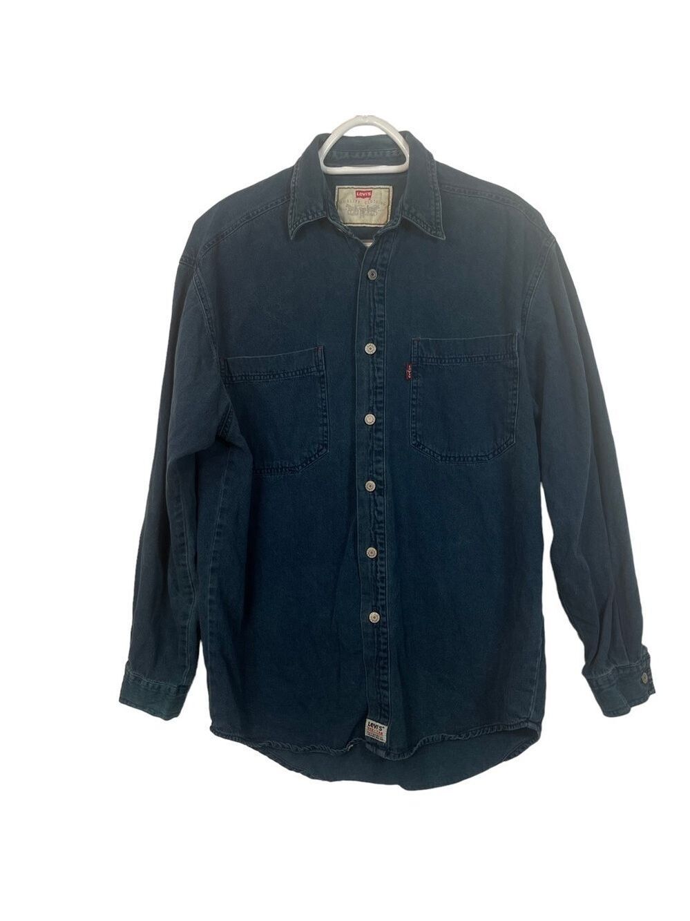 Levi's Women's Long Sleeved Casual Button Down Denim Shirt Size Small
